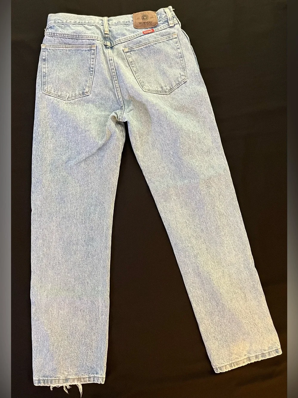 Wrangler Hero Men's Regular Fit Jeans Light Wash Blue 33x32